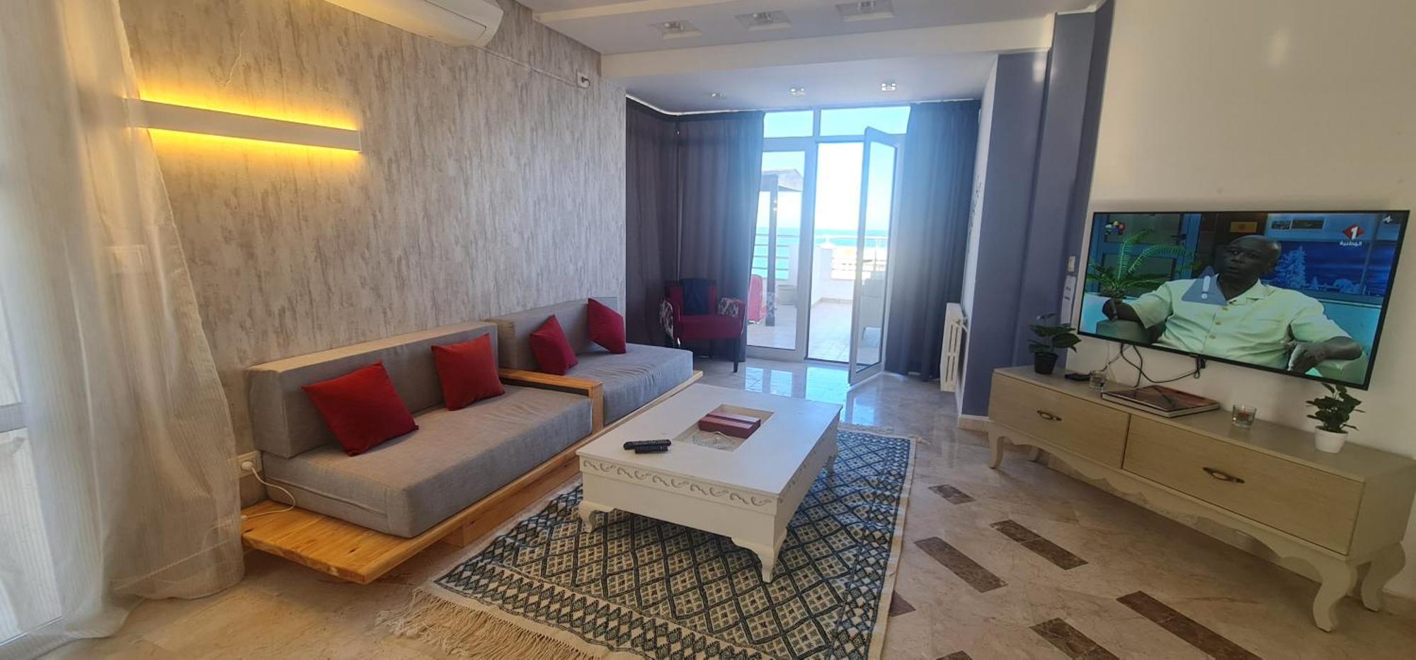 Seven Sky Penthouse Apartman Szúsza Kültér fotó