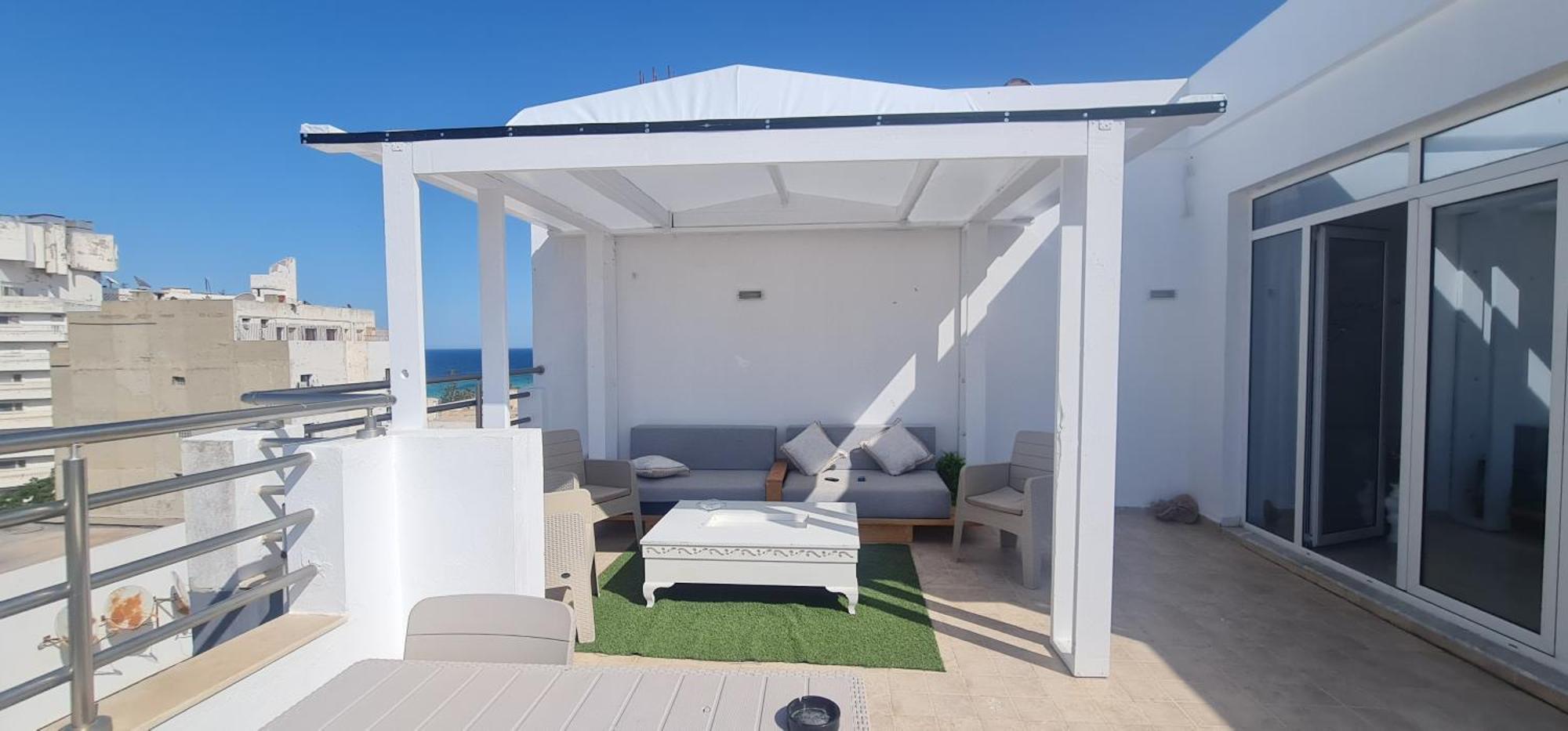 Seven Sky Penthouse Apartman Szúsza Kültér fotó