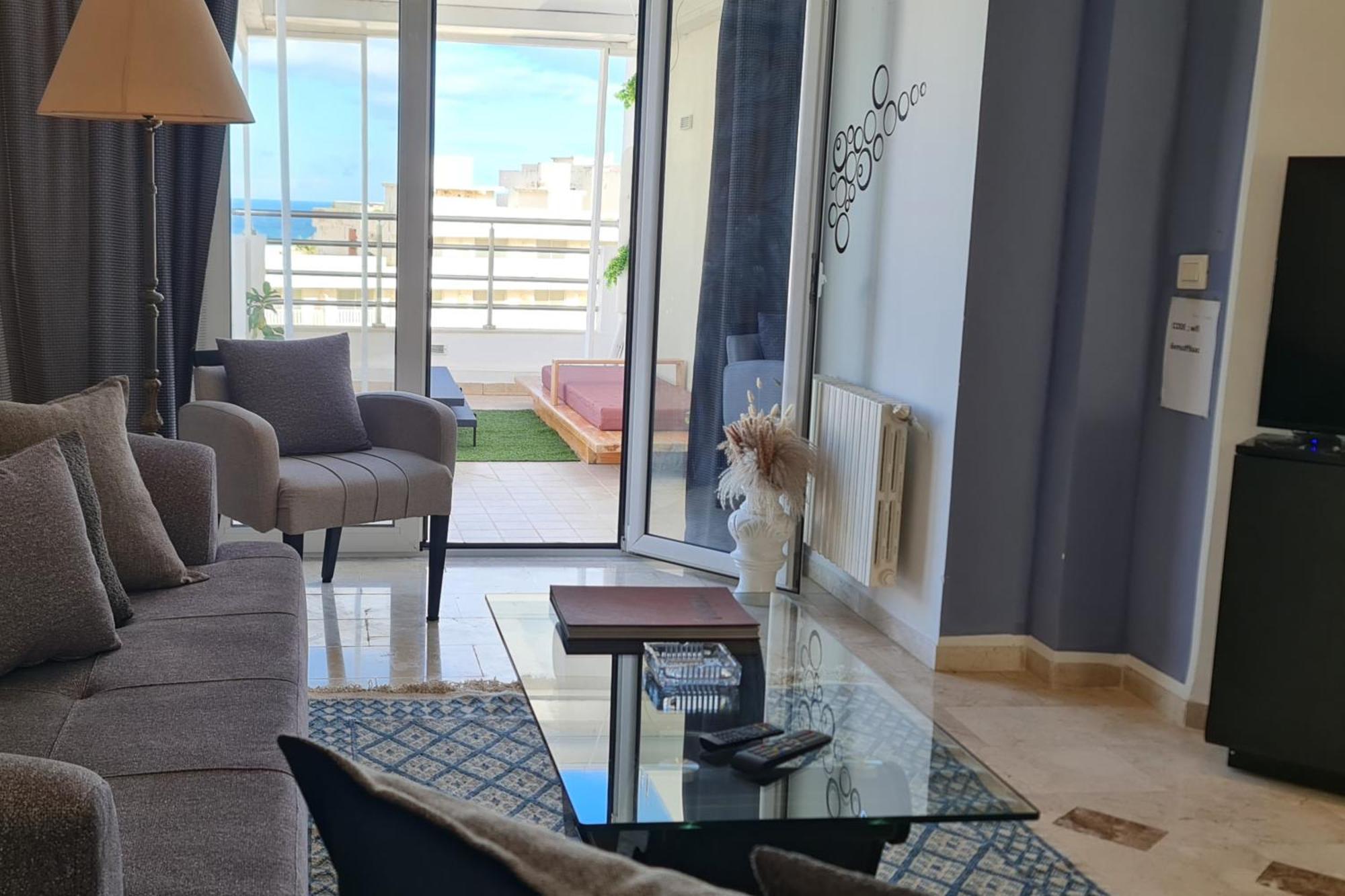 Seven Sky Penthouse Apartman Szúsza Kültér fotó