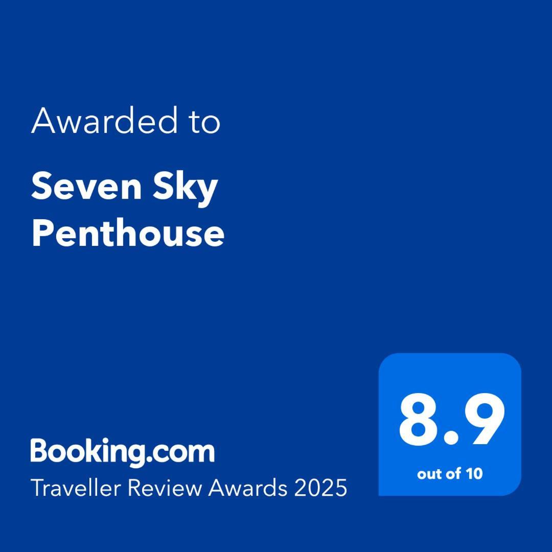 Seven Sky Penthouse Apartman Szúsza Kültér fotó