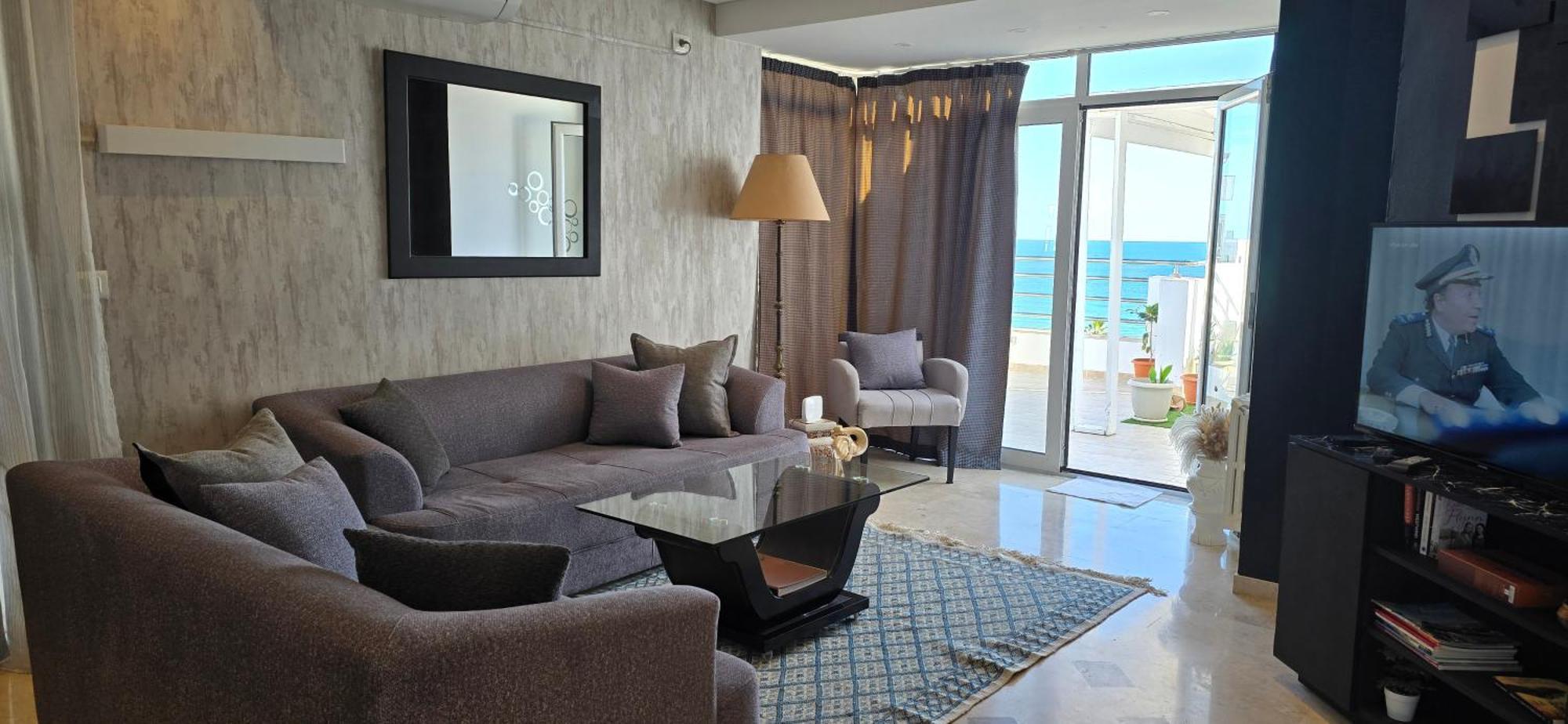 Seven Sky Penthouse Apartman Szúsza Kültér fotó